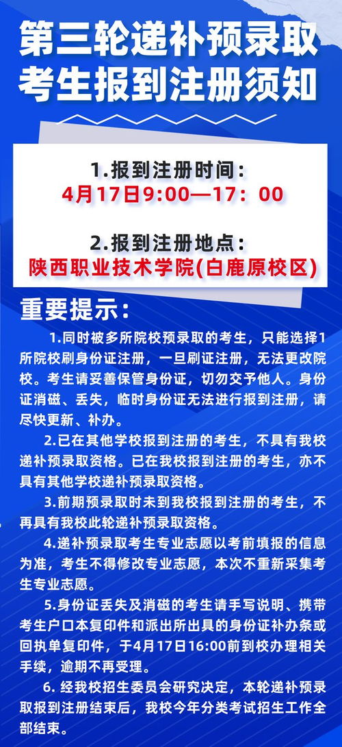 陜西職業技術學院2026年分類考試第三輪遞補預錄取工作公告 技術服務與技術轉讓的推進與機遇